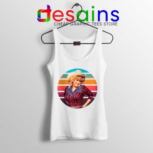 Dolly Parton Retro Style Tank Top Country Music Vintage Tops