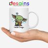 Baby Yoda Coffee Mug  Chicky Nuggies by Switzer Kreations