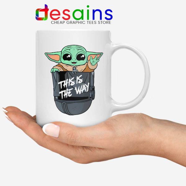 Grogu Pocket Helmet Mug Baby Yoda Mandalorian Coffee Mugs