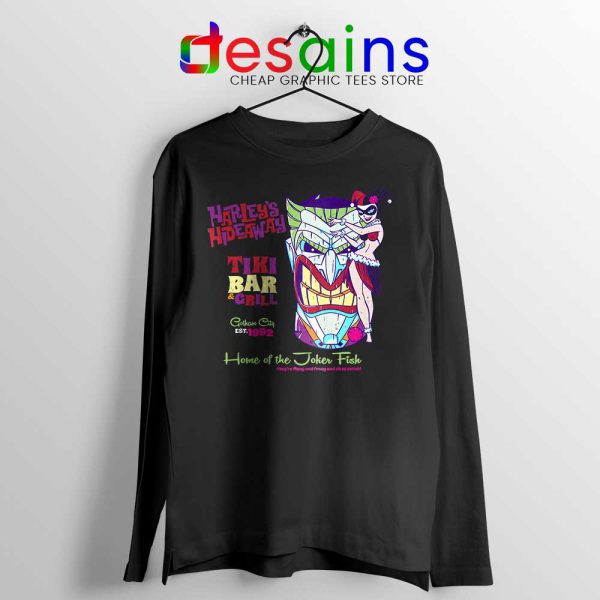 Harley Quinn Hideaway Long Sleeve Tee Bar and Grill