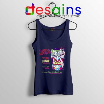 Harley Quinn Hideaway Navy Tank Top Bar and Grill DC Tops
