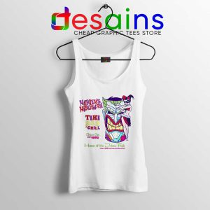 Harley Quinn Hideaway White Tank Top Bar and Grill DC Tops