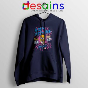 Homer Simpson Mr Sparkle Navy Hoodie Rising Sun Jacket