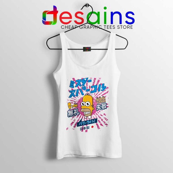 Homer Simpson Mr Sparkle Tank Top Rising Sun Tops