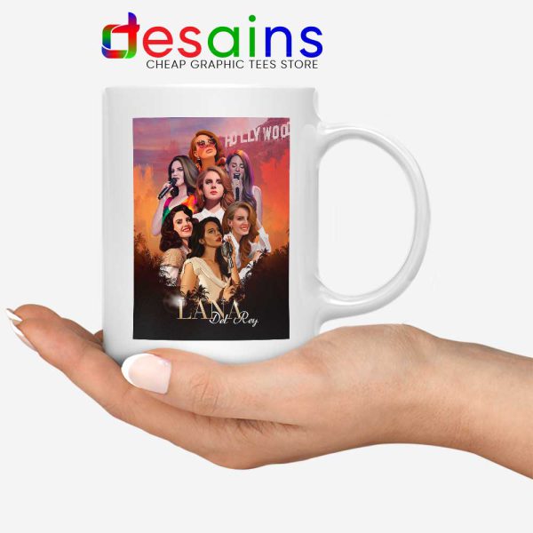 Lana Del Rey Hollywood Mug Born to Die Coffee Mugs