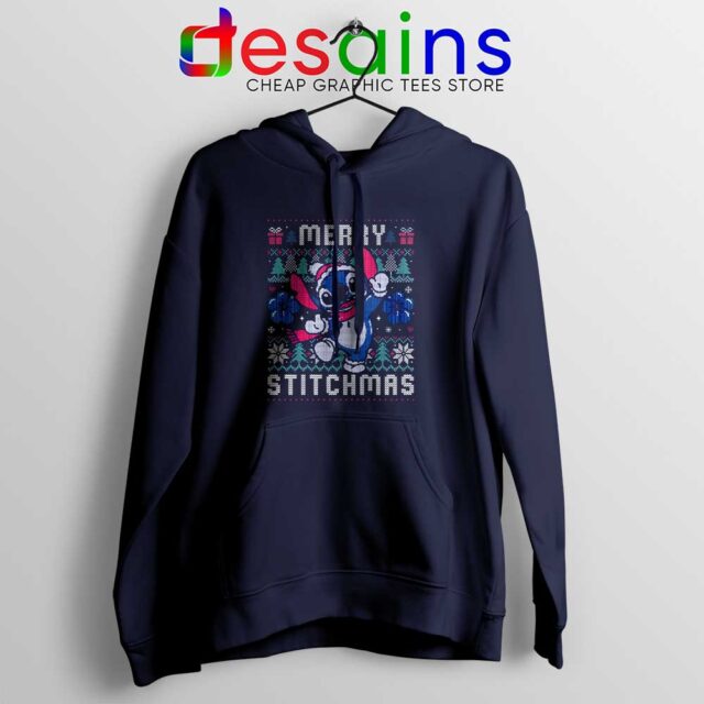Merry Stitchmas Hoodie Stitch Ugly Christmas Jacket