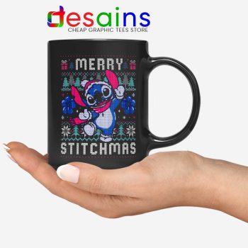 Merry Stitchmas Mug Stitch Ugly Christmas Coffee Mugs