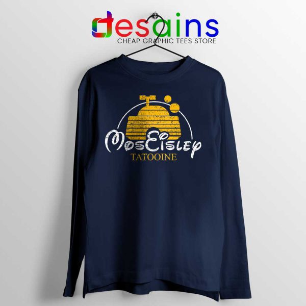 Mos Eisley Cantina Navy Long Sleeve Tee Star Wars Walt Disney