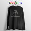 Mythosaur Skull Adidas Long Sleeve Tee Mandalorian Symbol