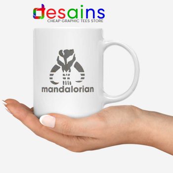 Mythosaur Skull Adidas Mug Mandalorian Symbol Coffee Mugs