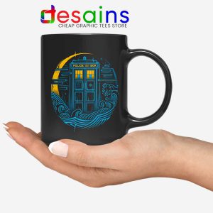 Police Box Dr who Mug The Traveler Tardis Coffee Mugs