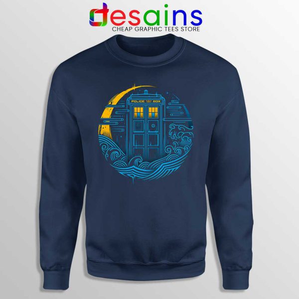 Police Box Dr who Sweatshirt The Traveler Tardis Sweaters