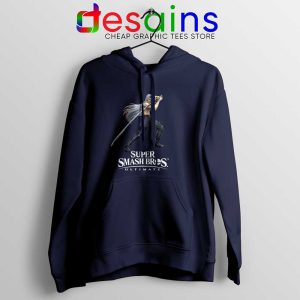 Sephiroth 2 Navy Hoodie Super Smash Bros Ultimate Jacket