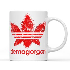 Stranger Things Mouth Demogorgon Adidas Mug 11oz