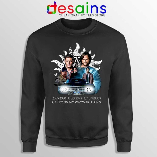 Supernatural Family Sweatshirt Dont End With Blood 4W