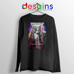 Best Wandavision Poster Black Long Sleeve Tee Marvel