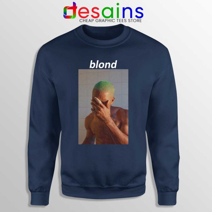 Blonde Frank Ocean Navy Sweatshirt
