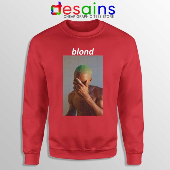 Blonde Frank Ocean Red Sweatshirt