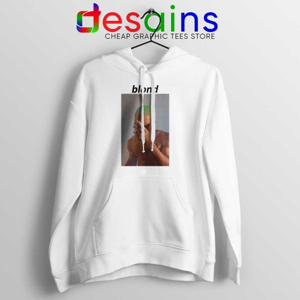 Blonde Frank Ocean White Hoodie Graphic Jacket