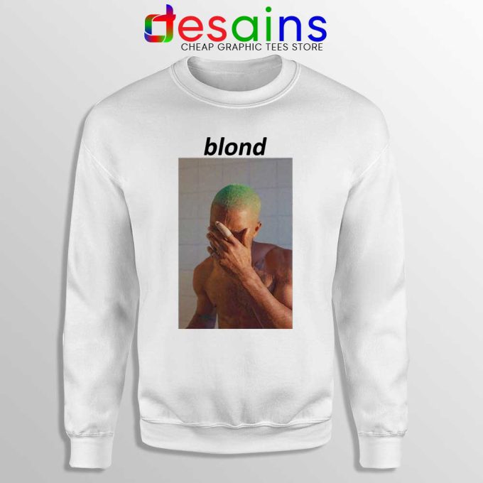 Blonde Frank Ocean White Sweatshirt