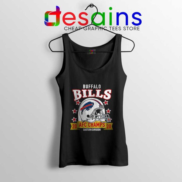 Buffalo Bills White Helmet Tank Top