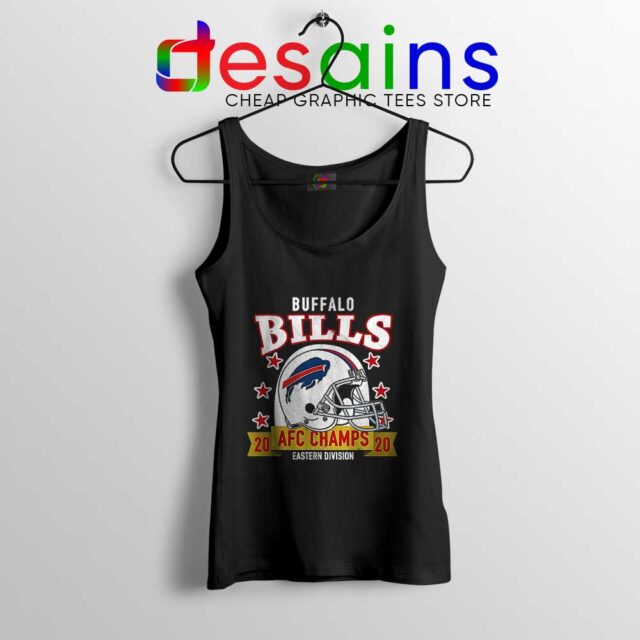 Buffalo Bills White Helmet Tank Top AFC East Champs