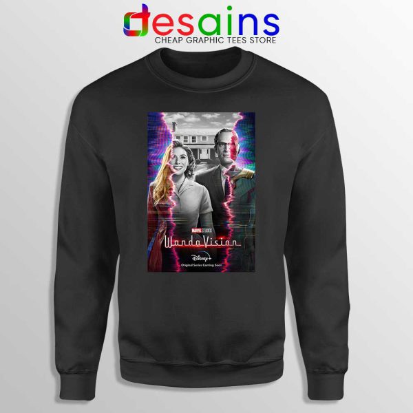 Buy Wandavision Poster Black Sweatshirt Marvel