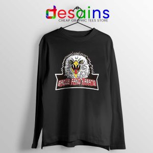 Cobra Kai Eagle Fang Black Long Sleeve Tee Netflix