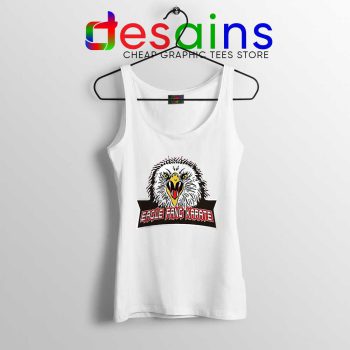 Cobra Kai Eagle Fang White Tank Top Karate Kid