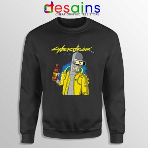 Cyberpunk 2077 Bugs Sweatshirt Cyberdrunk Graphic