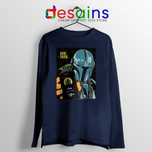 Dank Farrik Star Wars Navy Long Sleeve Tee The Mandalorian