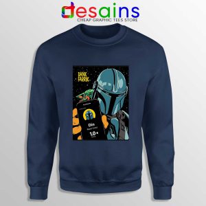 Dank Farrik Star Wars Navy Sweatshirt The Mandalorian