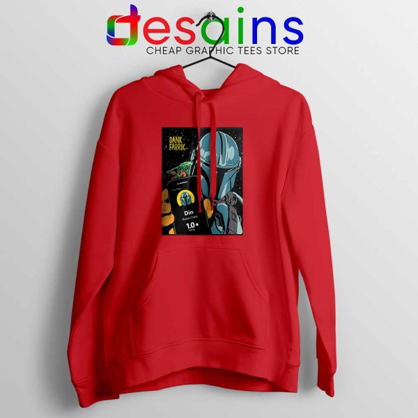 Dank Farrik Star Wars Red Hoodie The Mandalorian