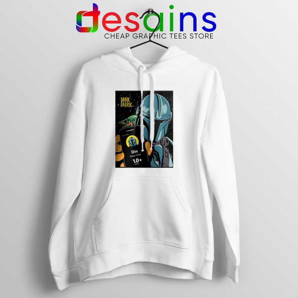 Dank Farrik Star Wars White Hoodie The Mandalorian