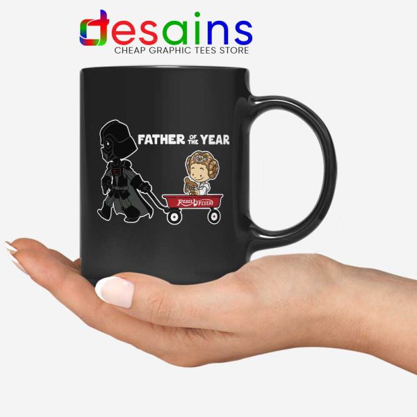 Darth Vader Toy Wagon Black Mug Father of the Year