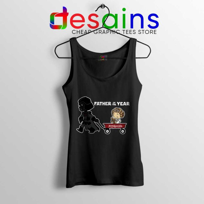 Darth Vader Toy Wagon Black Tank Top Father's Day