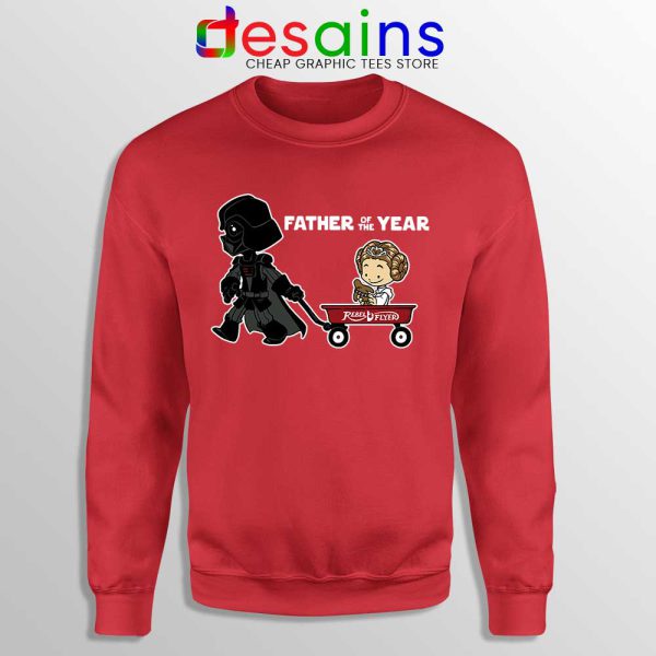 Darth Vader Toy Wagon Red Sweatshirt Father