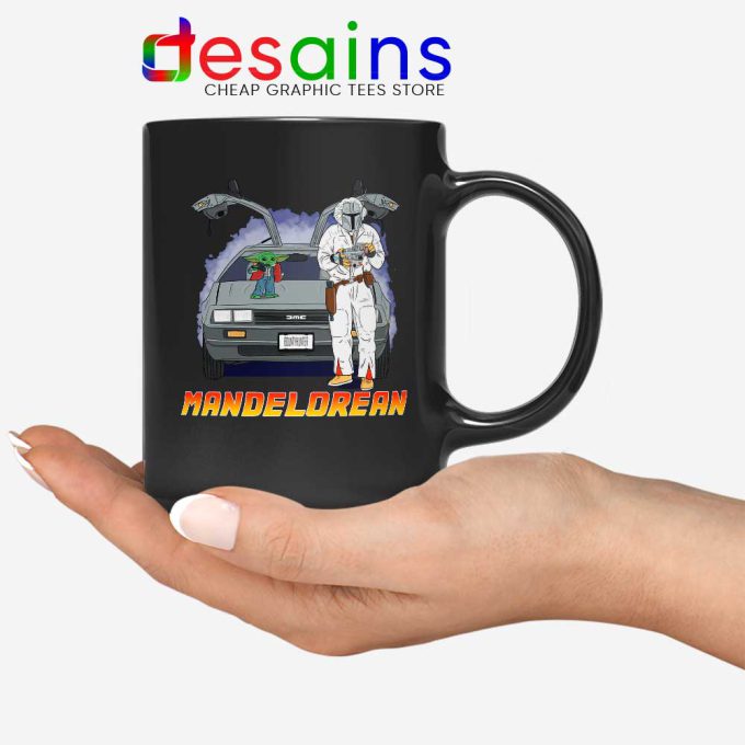 DeLorean Mando Mug The Mandalorian