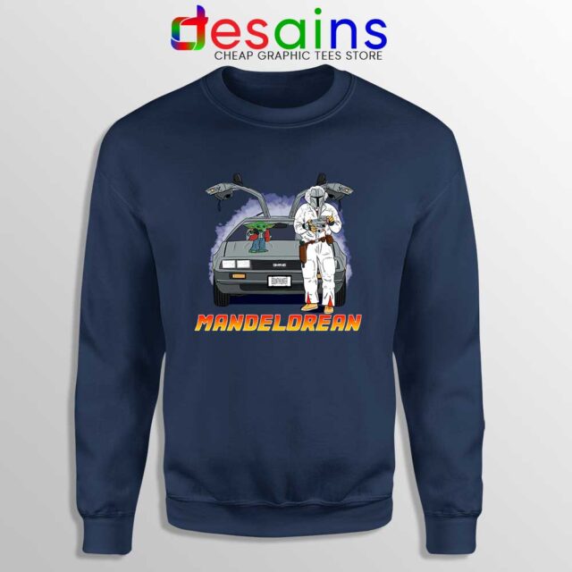DeLorean Mando Sweatshirt The Mandalorian Series