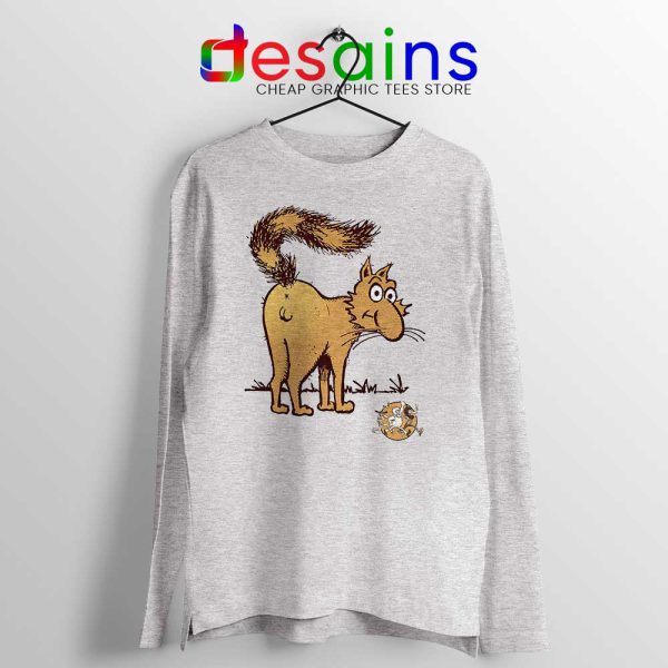 Fat Freddys Cat SPort Grey Long Sleeve Tee