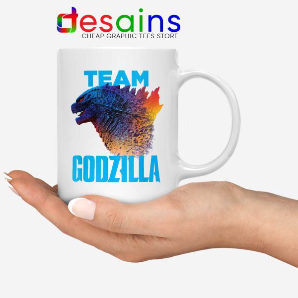 Godzilla vs Kong 2021 White Mug Godzilla Team