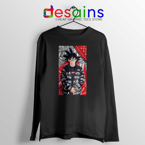 Goku Super Saiyan Black Long Sleeve Tee