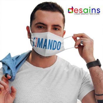 Mando NBA Logo Best Mask Cloth The Mandalorian
