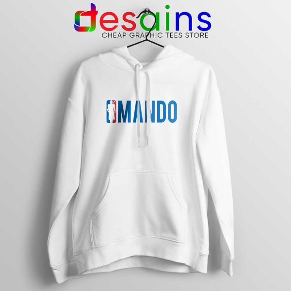 Mando NBA Logo Hoodie The Mandalorian