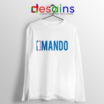 Mando NBA Logo Long Sleeve Tee Mandalorian
