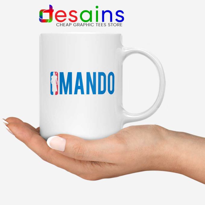 Mando NBA Logo Mug The Mandalorian