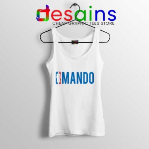 Mando NBA Logo Tank Top The Mandalorian