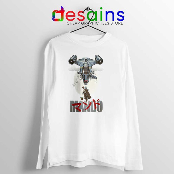 Mando Ship Star Wars Long Sleeve Tee The Mandalorian