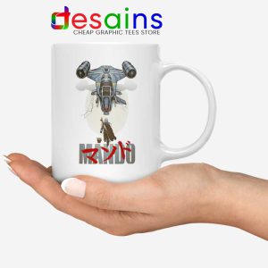 Mando Ship Star Wars Mug Din Djarin