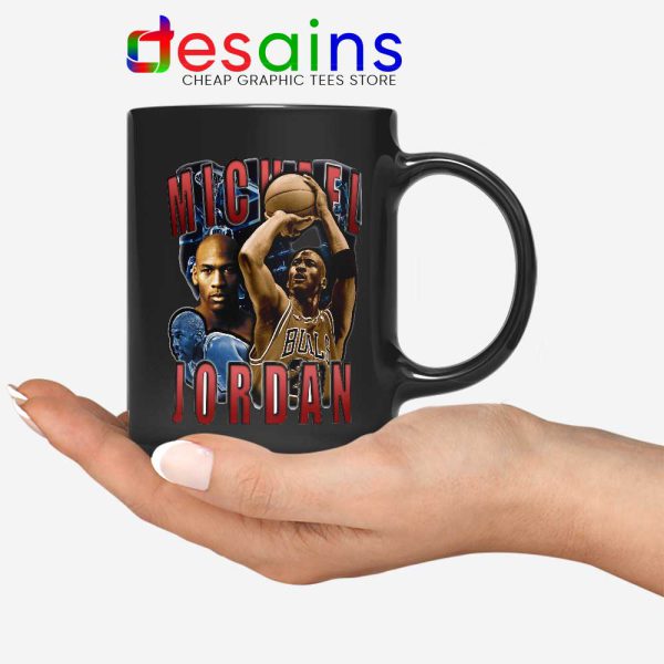 Michael Jordan The Shot Mug NBA Legend Merch